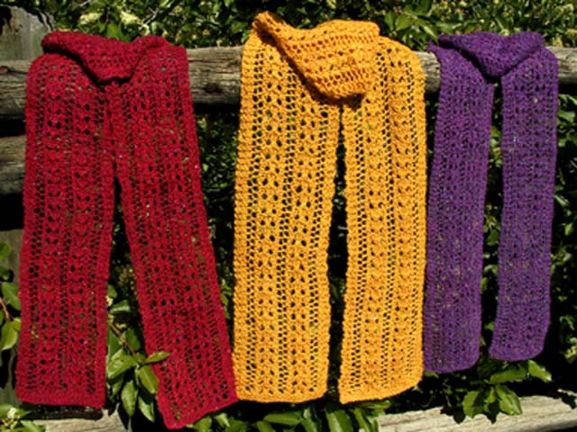 Beehive Lace Scarf