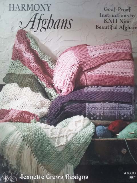 Harmony Afghans 9 Afghans - Sale 4.95  *Free Ship