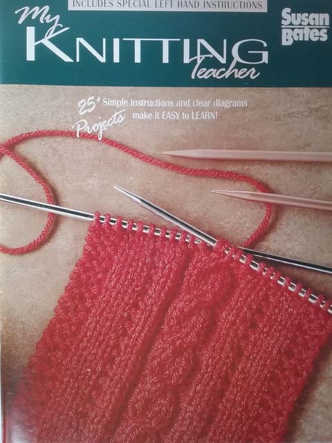 Book-My Knitting Teacher 4.95 Free ship